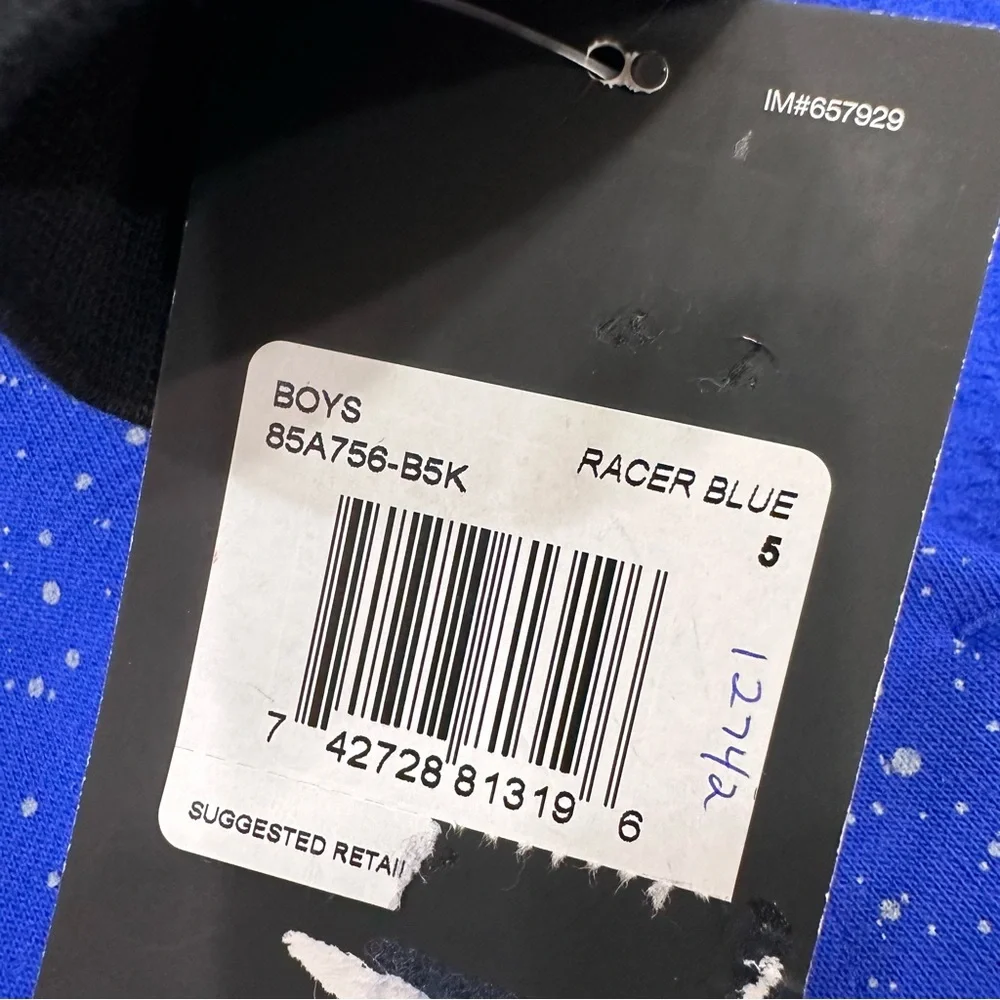 Boy’s Royal Blue Nike Air Sweatshirt Hoodie